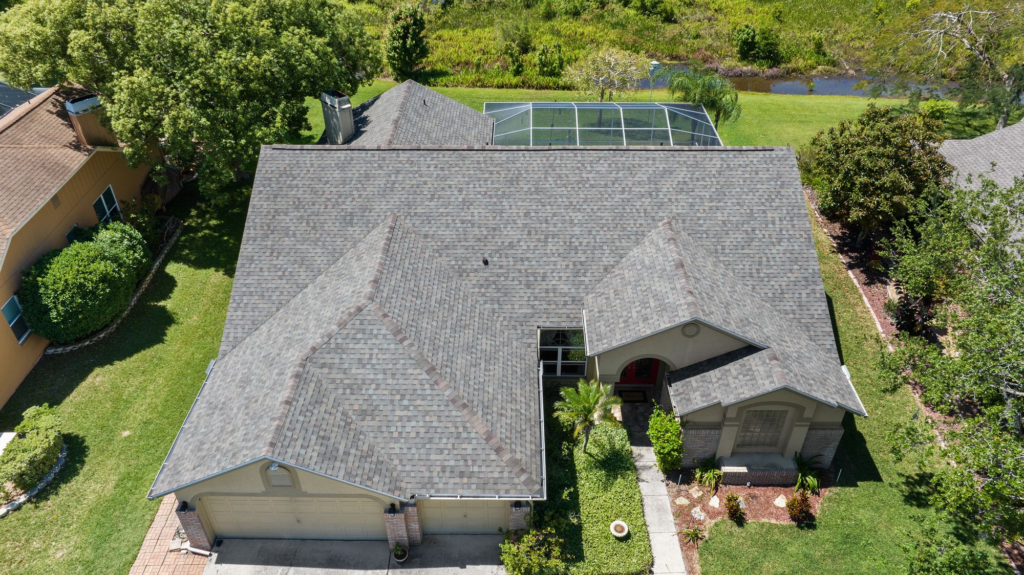 Shingle roof replacement in Odessa, FL by Primmer Roofing